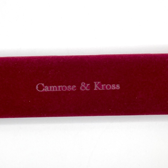 Camrose & Kross Gold Plated Sapphire Blue Crystal JBK Bracelet with Box - Picture 5 of 14